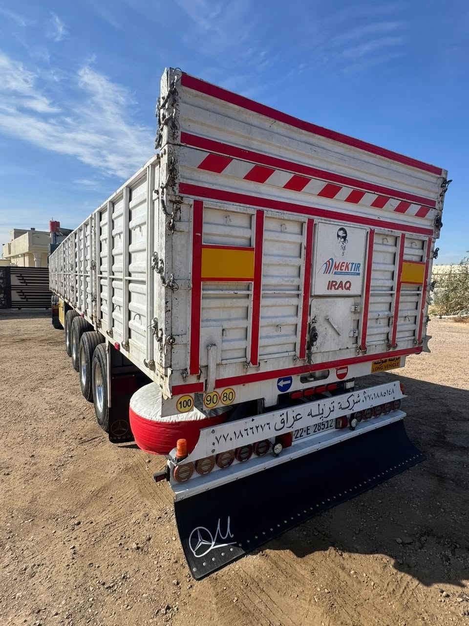 للبيع بودي شركة تريله عراق تخم تاير تخم ويل كب 
تفاصيل اتصل على رقم ***********
