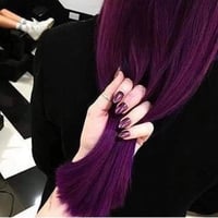 عشبة الشعر • عنابي بنفسجي • توصيل مجاني