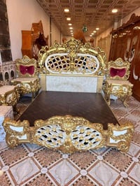 غرفة نوم • زان مصري • خزانة ٦ أبواب