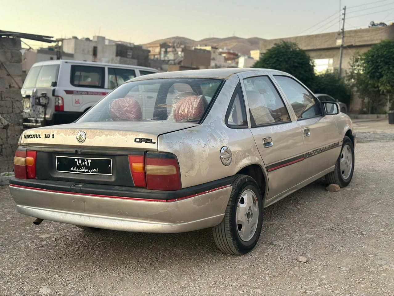ئۆپل ٩١ ڤیکترا  مکینە ١٨  سنوی ئاوالیات بشرت مالی مەدەنی بەشرت   دەعمی قورسی نیە گێر مەکینە بەشرت گرمی کارەبای بشرت خوار بازار ١٧$گەلا ومجال ***********  *********** السليمانية, العراق
