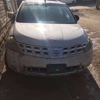 نيسان مورانو سياره موديل ٢٠٠٧ حادثه جاملغ صبغ بيه بس اماكن سياره طافيه...