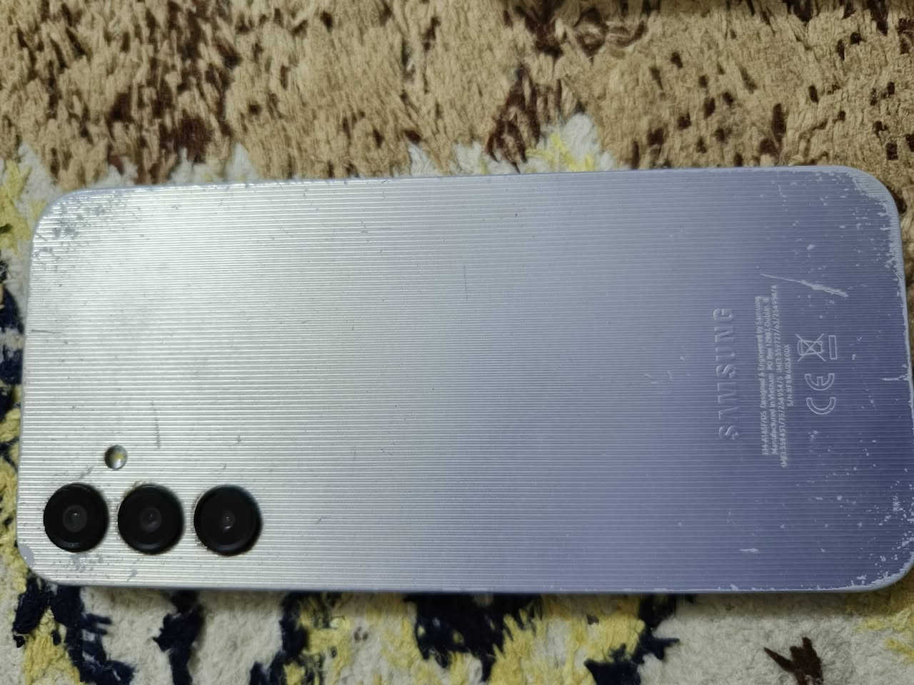 سلام عليكم
سامسونك A14
نضيف فقط خدوش بل ضهر 
ذاكره 128
بصمه وجهه شغاله 
بصمه إصبع شغاله 
مداخل تصليح أبد 
سعرره  100
بغداد العبيدي
***********
