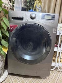 للبيع غسالة ماركة LG  أوتوماتيك 12/8 كيلو السعر مناسب. التواصل على هذا...