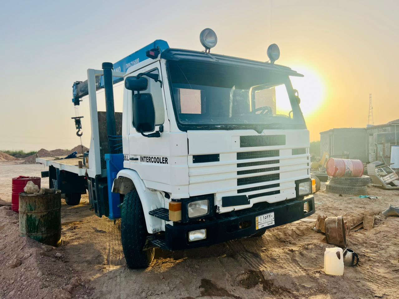 سلام عليكم 
البيع سكانيه 
موديل 1991جهاز 5طن 
شاصي بي فطور ثنين جوه الجهاز 
مصلح ومدبول بطن وضهر مكينه بيه صرفيه
رقم قادسيه كهربايات كله شقاله تبريد بلادي 
تخم تاير جديد الستفسار ***********
