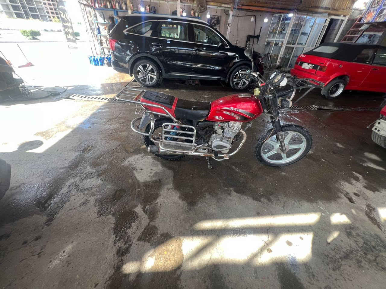 دراجه FMU خير من الله سعر300وبي مجال المكان بغداد حي العدل ***********بس واتساب
