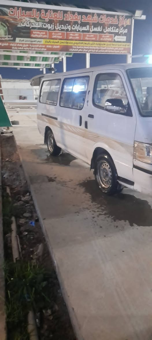 سلام عليكم سيارة جنبي للبيع سيارة  2015جاهزة كير مكينة اكسن حدادية جديدة دوشمة نضيفة سيارة شوفت العين بيهة ضربة قبل تاير الخلفي موضحة بصور مكان بغداد جامع نداء سعر 70 رقم الهاتف ***********
