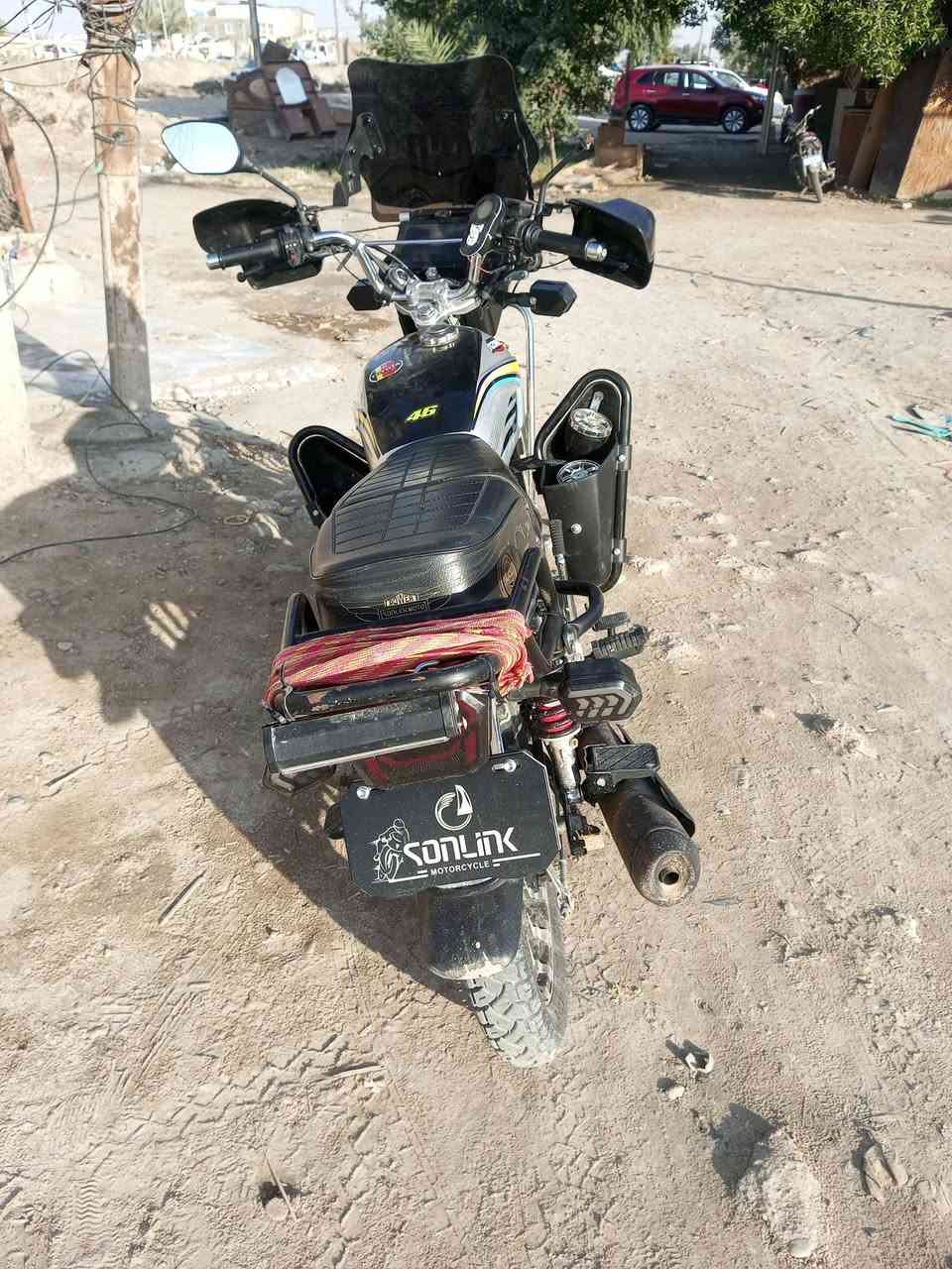 سلام عليكم دراجة سونك موديل 24 شكل ال25  فول جمبزه  بسعر 825 وبيه مجال للطيبين مكان  بابل جبله ***********
