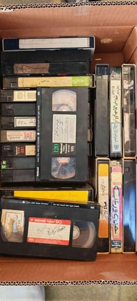 كاسيت فديو عدد 25 السعر مع التوصيل 30 الف للاتصال على الرقم 0770874074...