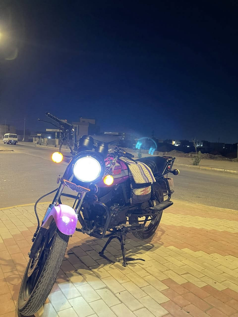 السلام عليكم 
(مكلف بل نشر)
دراجه دايوان 22 طالعه بل 23
الدراجه اوراق اصولي وصل معرض باسم راعيها 
الدراجه نظيفه كلش وكامله من كل النواحي مثل ما اشوفون 
رقم صاحب الدراجه ‭٠٧٨٣ ١٣٦ ٣٠٥٤‬
العنوان كربلاء حي العسكري
