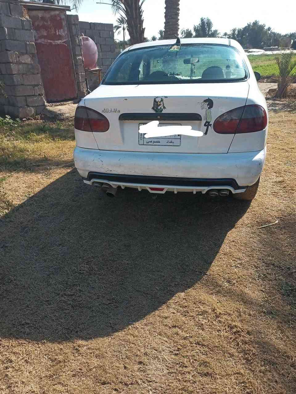 سلام عليكم مكلف بنشر سياره لانوس رقم بغداد موديل 98 سياره خير من الله كير ومحرك وصدر وحداديه كهربات جام كله شغال مسجل منظومه تبريد تدفه 
***********
***********

