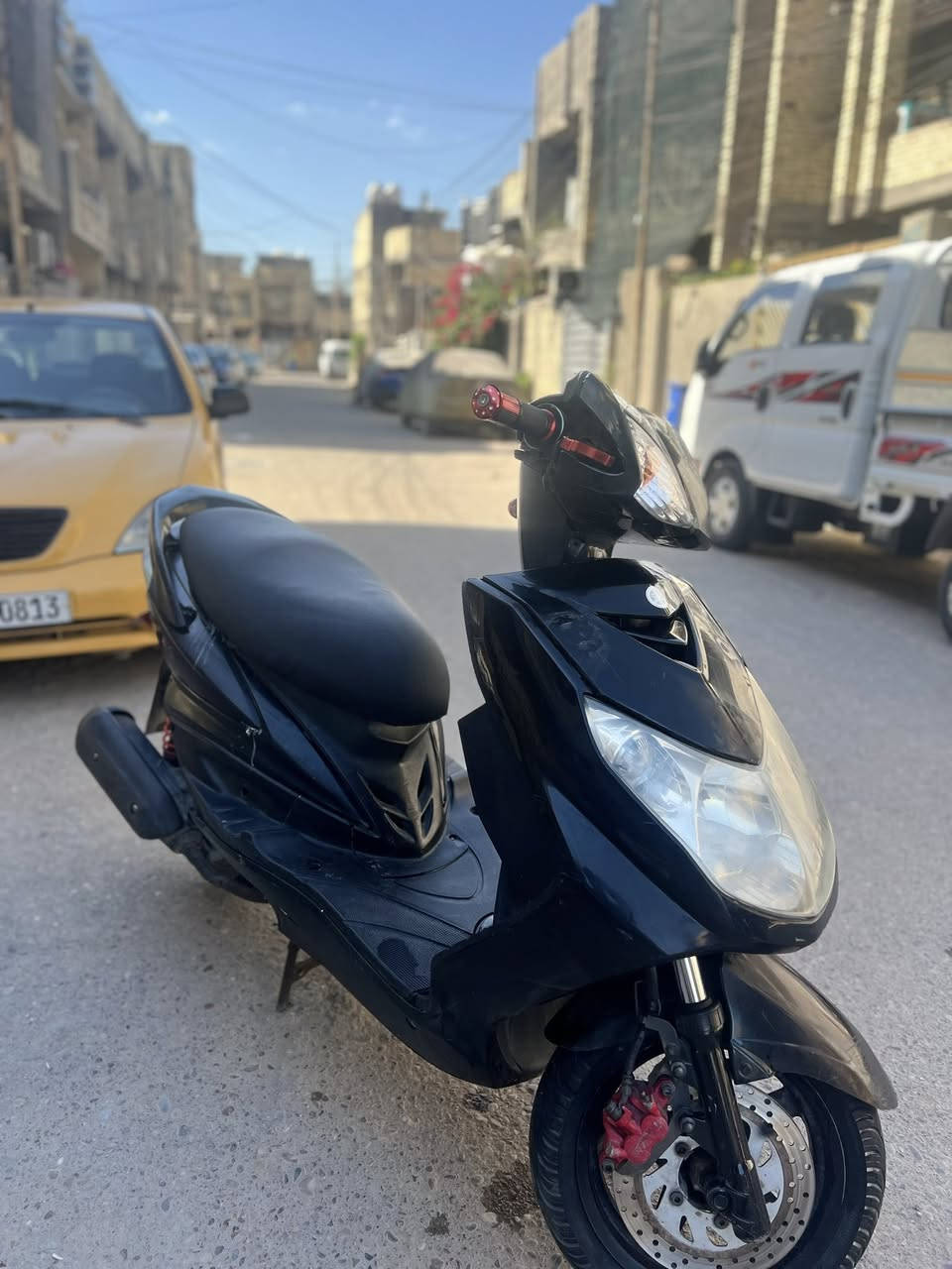 سلام عليكم دراجه سكنس فحل كابريتر للبيع شلعه ومعدل الدراجه اوراقها كامله سعر 650 وبيها مجال بسيط ***********

