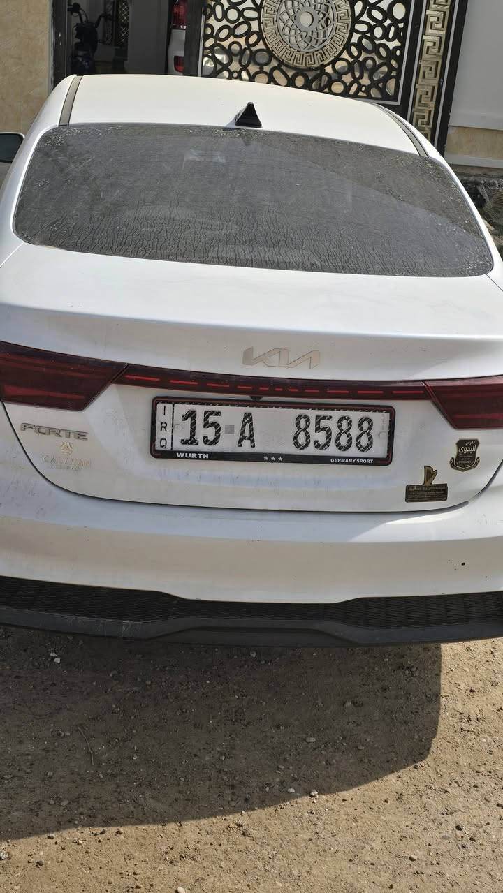 كيا فورتي للبيع موديل ٢٠٢٤ رقم مميز الانبار حادثها فقط بنيد مبدل بالخارج شركه وبارد راس جاملغ والباقي مكفوله السعر ١٦٠  $ بيها مجال هاتف ***********
