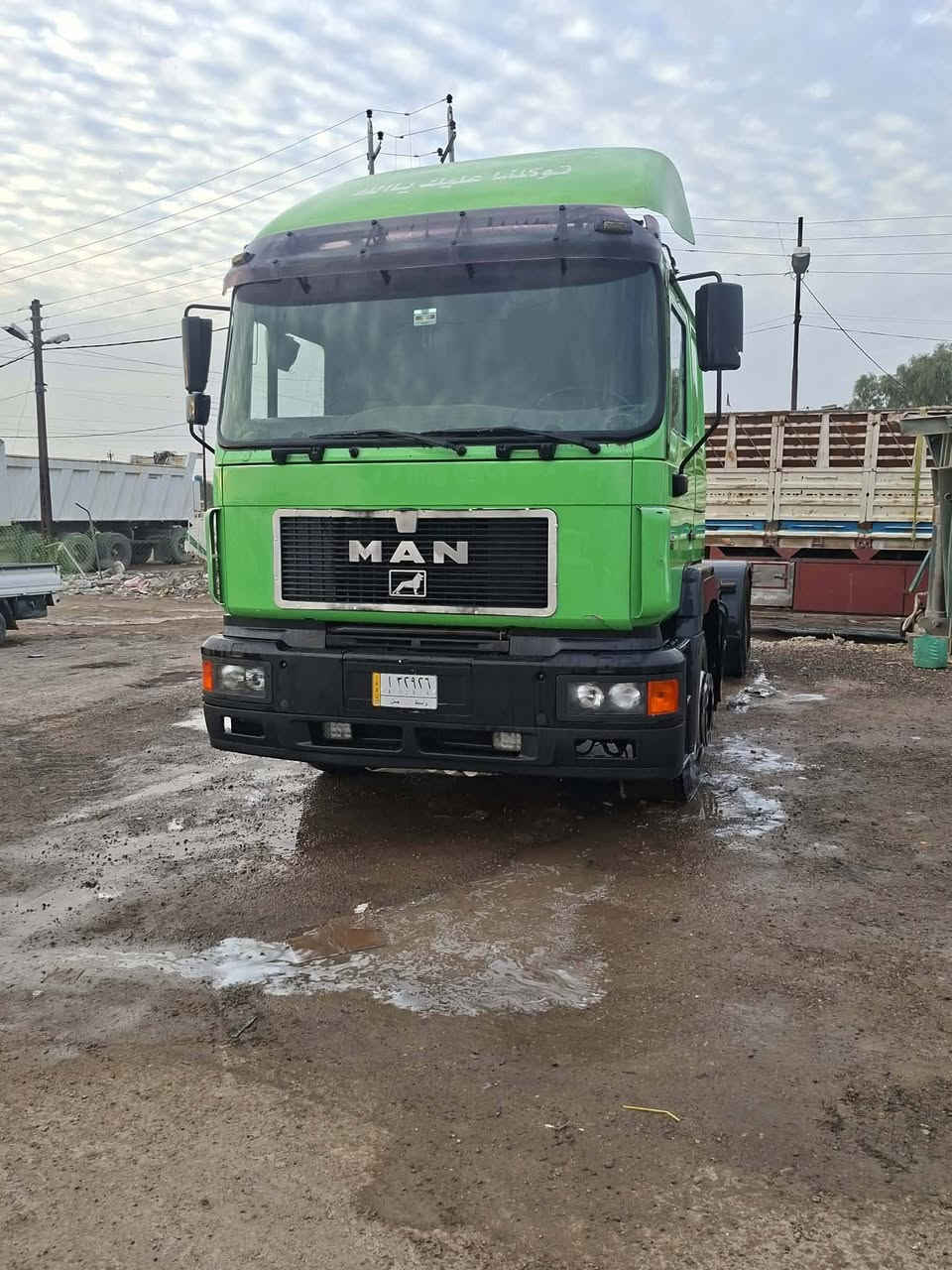 للبيع مان صقر موديل 1997
مكينه قبق عالي 
كير حصيره 
رقم واسط الماني شرط تحويل سنويه جديده 
سياره قماره وشاصي مكفولات قطره صبغ مابيهن 
سعر سياره 90ورقه وبيها مجال 
***********
