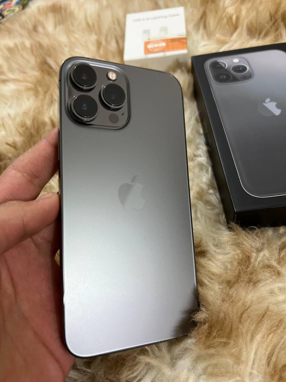 ايفون12بروماكس مستبدل شاشه اصليه فقط كله شغال صوت اتصال فيس ايدي
ذاكره512    بطاريه 84‎%‎
عوان نجف متوفر توصيل 
***********
