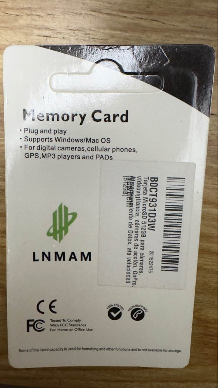 👇اقرأ الوصف بتمعن للاخير كلشي مذكور بالتفصيل 👇

    ❣️❣️❣️❣️❣️❣️السعر 35 الف❣️❣️❣️❣️❣️❣️

  🔥🔥🔥🔥🔥السعر غير قابل للتفاوض🔥🔥🔥🔥🔥

 🔥🔥المنتج امزون جديد غير مستخدم الماني اوربي🔥🔥

💥👈تعاملنا شرط الفحص قبل لاتنطي فلس للمندوب👉💥

👈طريقة الحجز 🙋‍♂️ الاسم  🏠  العنوان كامل 📱 رقم الهاتف

    ❣️❣️❣️ للحجز و الاستفسار على الخاص فقط ❣️❣️❣️

    🙏فضلاً ليس امراً متابعة الصفحة ليصلكم كل جديدنا🙏

🥰😍🥰متابعة الصفحة شرف لنا وتحياتي للجميع🥰😍🥰

علماً ان الصفحة تحتوي على اكثر من 550 منتج معروض بمختلف المجالات . الكتروني . كهربائي . يدوي . عدد . شحن . طاقة شمسية . سمارت . نشرات . لدات . انارة . لابتوب . حاسبة . هاتف . شاشة . ايربود . سماعة . سبيكر . مضخم . طابعة …. الخ 
تابع متخسر شي تنورنا بالمتابعة

Brand: Lnmam 
512GB Micro SD Card for Cameras, Video Surveillance, Action Cameras, GoPro, Data Storage, Speed (512GB) 

Product details

* Brand Lnmam�
* Flash memory type Micro SD�
* Memory storage capacity 512 GB�
* Compatible devices Photo Cameras, Security Cameras, Smartphone, Tablet, Tracking Devices, drone, iPad, iPhone�
* Colour black�
* Special feature Vibration Proof�
* 512GB MicroSD card for smartphones, cameras, video surveillance, home automation, action cams, photo ssssssssssss

Additional details 

New anti-vibration card for action cameras, smartphones, drones, high reliability in data storage, Spanish brand. Prevent memory failures and data loss, this card has very high reliability in terms of memory and data transfer that require high speed.

العلامة التجارية: Lnmam
بطاقة ذاكرة مايكرو SD سعة 512 جيجابايت للكاميرات، وكاميرات المراقبة بالفيديو، وكاميرات الحركة، وكاميرات GoPro، لتخزين البيانات بسرعة عالية (512 جيجابايت)

تفاصيل المنتج

* العلامة التجارية: Lnmam
* نوع ذاكرة الفلاش: مايكرو SD
* سعة التخزين: 512 جيجابايت
* الأجهزة المتوافقة: كاميرات التصوير، كاميرات المراقبة، الهواتف الذكية، الأجهزة اللوحية، أجهزة التتبع، الطائرات بدون طيار، أجهزة iPad، أجهزة iPhone
* اللون: أسود
* ميزة خاصة: مقاومة للاهتزاز

* بطاقة ذاكرة مايكرو SD سعة 512 جيجابايت للهواتف الذكية، والكاميرات، وكاميرات المراقبة بالفيديو، وأنظمة التشغيل الآلي للمنزل، وكاميرات الحركة، وغيرها الكثير

معلومات إضافية

بطاقة ذاكرة جديدة مضادة للاهتزاز لكاميرات الحركة، والهواتف الذكية، والطائرات بدون طيار، تتميز بموثوقية عالية في تخزين البيانات، من علامة تجارية إسبانية. تمنع هذه البطاقة أعطال الذاكرة وفقدان البيانات، وتتميز بموثوقية عالية جدًا في نقل البيانات بسرعة فائقة.

    ❣️❣️❣️❣️❣️❣️السعر 35 الف❣️❣️❣️❣️❣️❣️

  🔥🔥🔥🔥🔥السعر غير قابل للتفاوض🔥🔥🔥🔥🔥

 🔥🔥المنتج امزون جديد غير مستخدم الماني اوربي🔥🔥

💥👈تعاملنا شرط الفحص قبل لاتنطي فلس للمندوب👉💥

👈طريقة الحجز 🙋‍♂️ الاسم  🏠  العنوان كامل 📱 رقم الهاتف

    ❣️❣️❣️ للحجز و الاستفسار على الخاص فقط ❣️❣️❣️

    🙏فضلاً ليس امراً متابعة الصفحة ليصلكم كل جديدنا🙏

🥰😍🥰متابعة الصفحة شرف لنا وتحياتي للجميع🥰😍🥰

علماً ان الصفحة تحتوي على اكثر من 550 منتج معروض بمختلف المجالات . الكتروني . كهربائي . يدوي . عدد . شحن . طاقة شمسية . سمارت . نشرات . لدات . انارة . لابتوب . حاسبة . هاتف . شاشة . ايربود . سماعة . سبيكر . مضخم . طابعة …. الخ 
تابع متخسر شي تنورنا بالمتابعة بغداد, العراق


**إذا كنت صاحب هذا الإعلان وتريد حذفه لأي سبب، رجاءا أرسل رسالة إلى الدعم الفني**