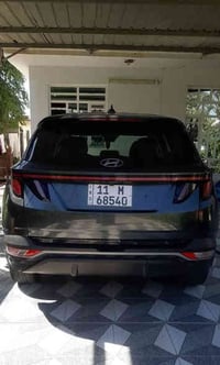 توسان موديل ٢٤ باسمي مكينة ٢٥٠٠ سمارت ماشيه ٢٠ ميل ضرر قطه واحده صبغ ج...