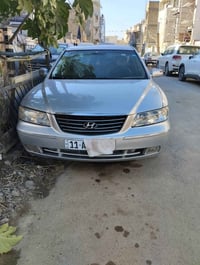 من رخصه الادمن هونداي ازيرا 2008 وارد امريكي ضرر جاملغ خلفي ومصبوغه عا...