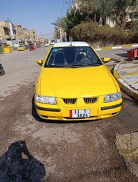 سمند 2009الون ليموني السياره باسمي مشروع وطني مصفره هيئه وغرامات تحويل...