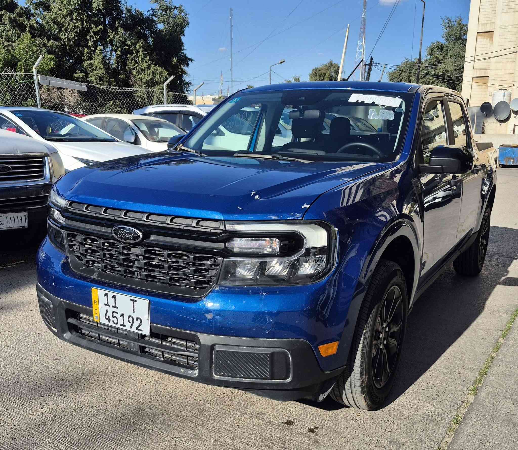 السلام عليكم مافرك هايبرد 24  xlt مواصفات خاصه سلايد تاير حجم 18 ومواصفات اخرى بعدها مامصبوغه صور الحادث مرفقه مرقم بغداد م ***********
