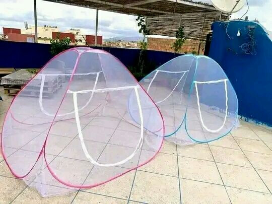 ⛺️خيمة ضد الناموس والحشرات🐝🐞🪰🪳🦟 
*خفيفة الوزن ، سهلة التركيب والجمع
ثمن جد مناسب🤩


**إذا كنت صاحب هذا الإعلان وتريد حذفه لأي سبب، رجاءا أرسل رسالة إلى الدعم الفني**