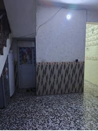 بيت للبيع طابقين مساحة ١٠٠ متر ٥*٢٠ صب مسلح كامل كاشي سيراميك بس الطاب...