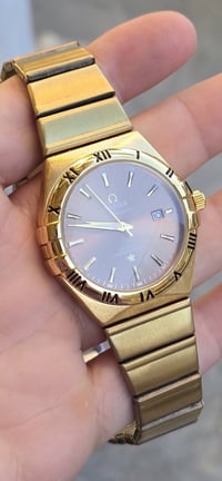 اوميكا انتيكا • زجاج سافاير • جديد غير مستخدم