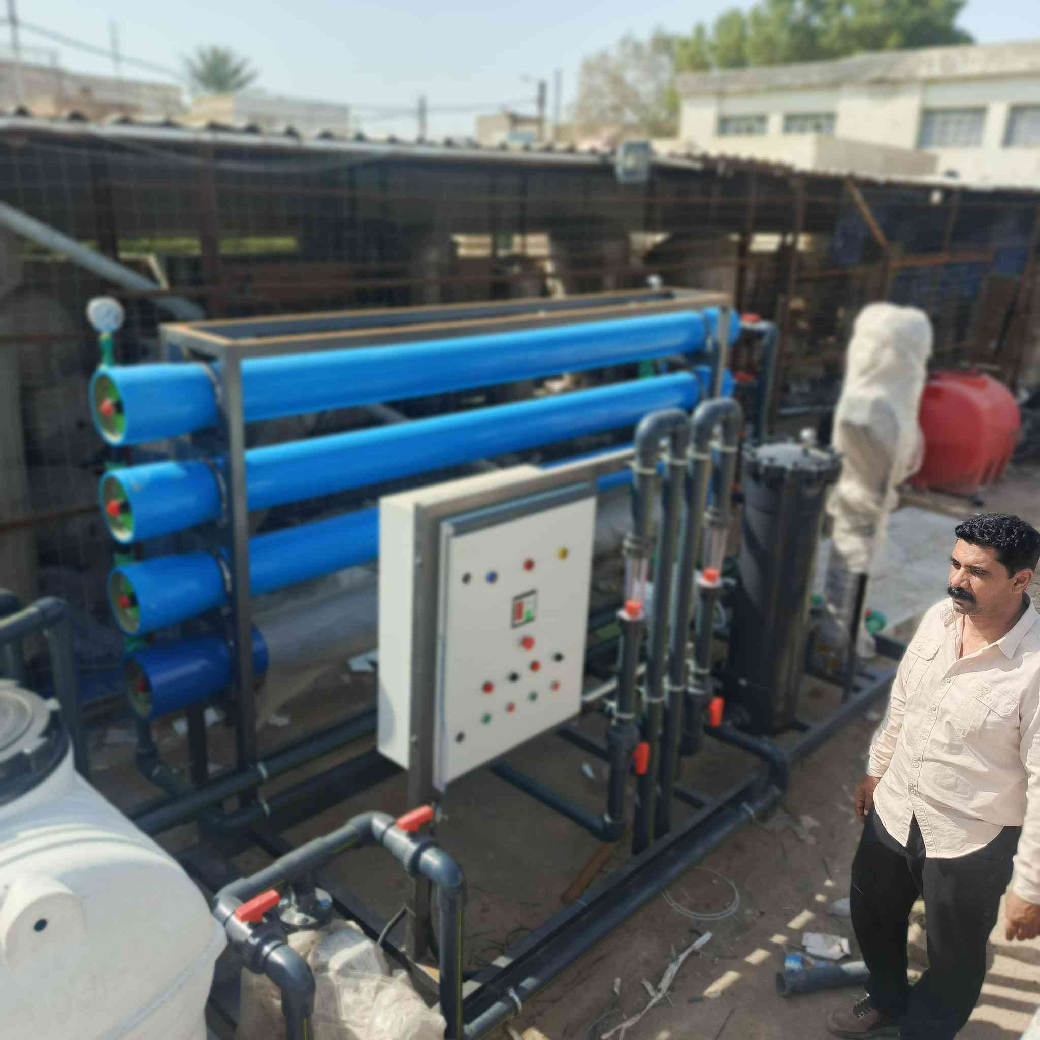 مركز الشهد لمعالجة المياه 
تم بعون الله نقل وتنصيب محطه 12 ألف لتر في الساعه إلى محافظة السماوة في قضاء السوير للاستفسار الاتصال 
*********** ابو مهدي الناشي وات 
*********** ابو مهدي الناشي وات
