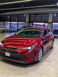 2024 TOYOTA COROLLA, LE وارد امريكي حادث بنيد وجاملغ  بدون داخل ايرباك...