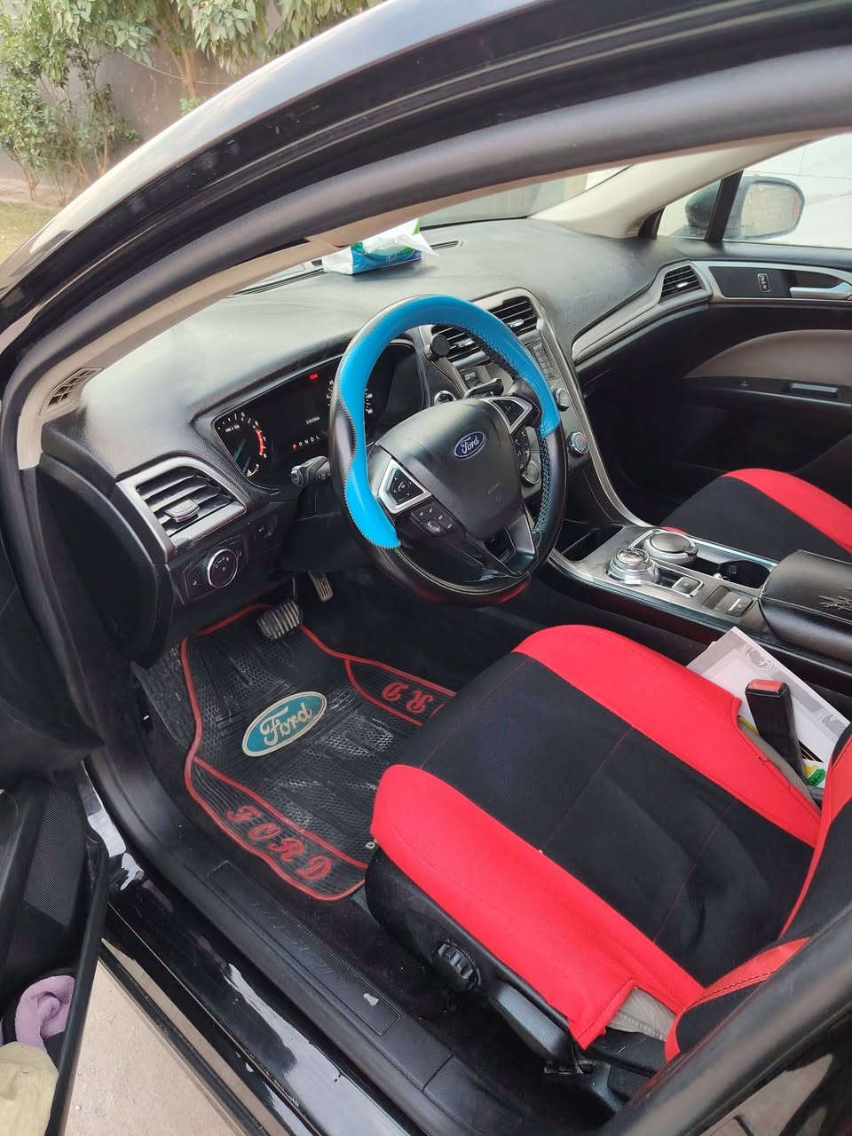 سلام عليكم للبيع فورد فيوجن موديل 19 رقم بغداد تبريد تدفئه تخم تاير محرك وكير كفاله السياره بدون دواخل بيها صبغ 
قطع بنيد مبدل بلادي وجاملغ وبيها بالباب شويه صبغ محرك ٢٥٠٠ مرغوب تنفس طبيعي مراوس هم يرهم السعر 105  مكان السياره فلوجه ***********
