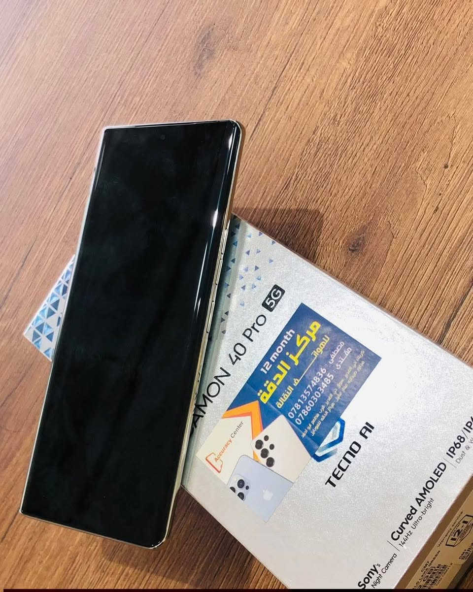 للبيع جهاز مستخدم اخو الجديد استخدام سبوعين 
تكنو كامون 40 برو 5g ذاكرة 256 الجهاز كلش نضيف شاشته امولد 144 هيرتز و يدعم ببجي 90 فريم كامرته فول و مقاوم للصدمات كامل ملحقات السعر 270 

مكاني اربيل القلعه
*********** واتساب  للتواصل 

سعر نهائی 270
