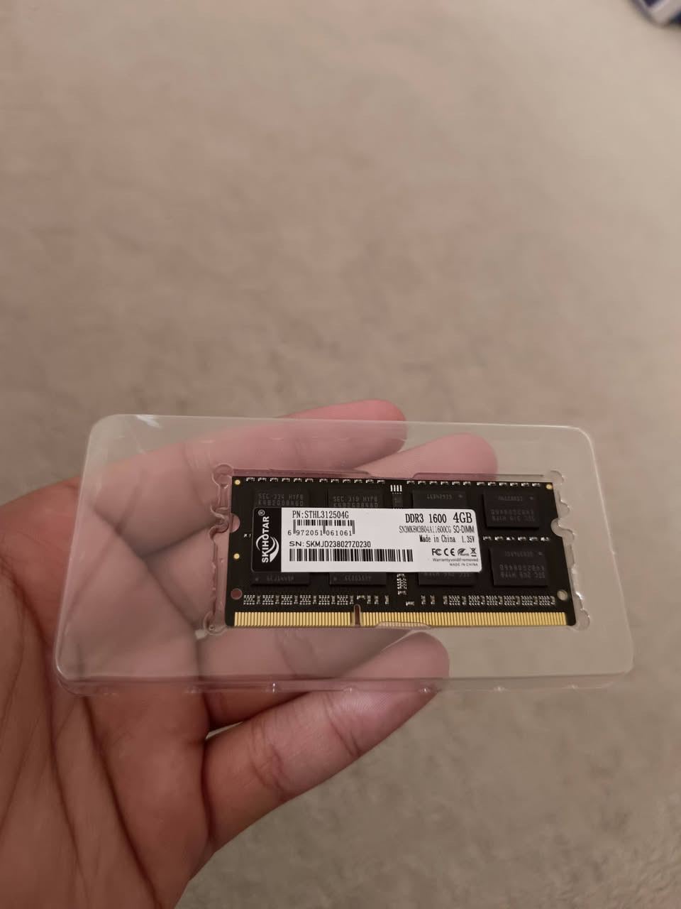 رام لابتوب ddr3 4g 1600hz اللي يخدمه ينطي سعر ماارجعه


**إذا كنت صاحب هذا الإعلان وتريد حذفه لأي سبب، رجاءا أرسل رسالة إلى الدعم الفني**