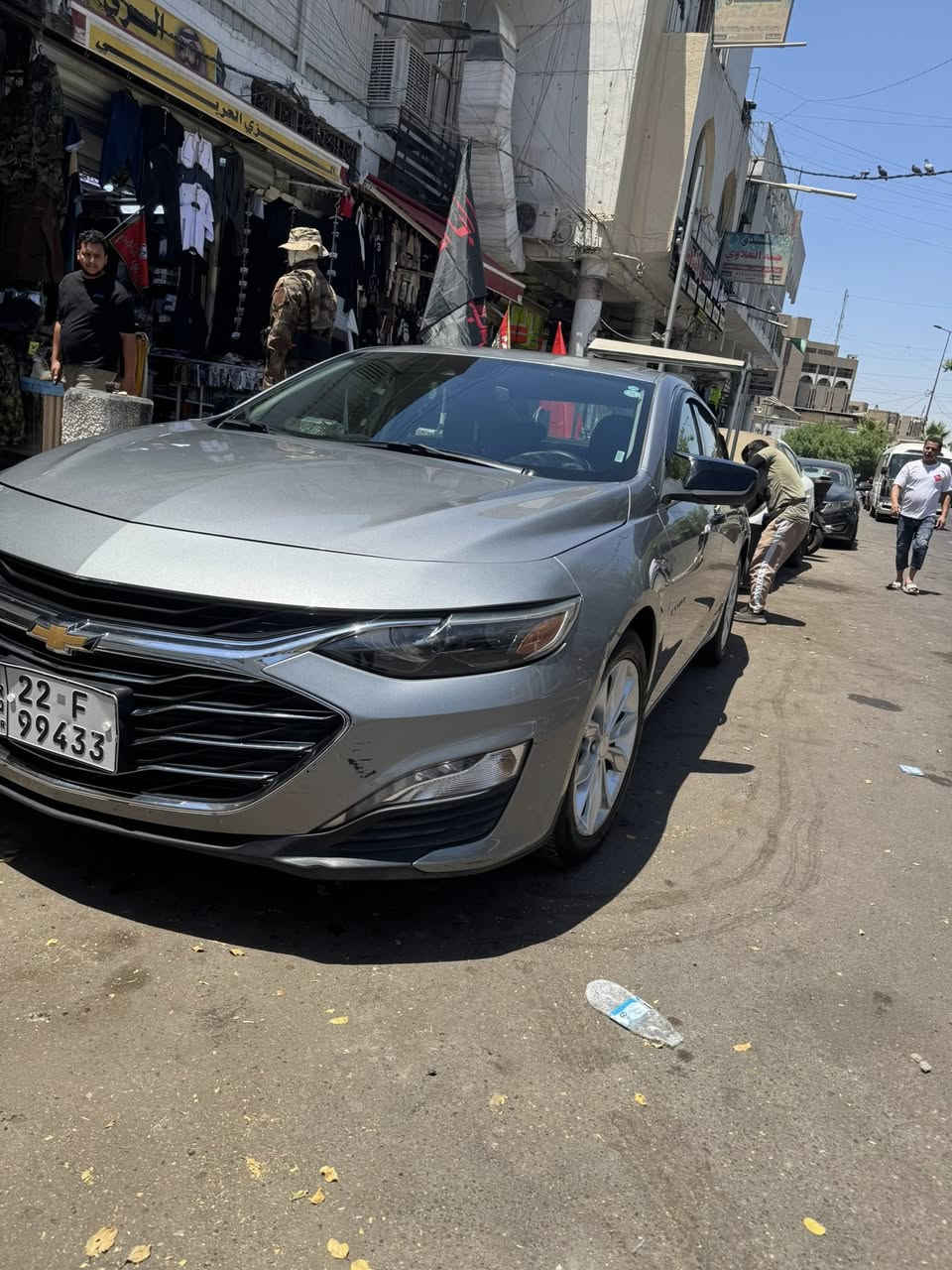سلام عليكم 
شوفرليت ماليبو LT 2023
ماشيه 48km
حادث خفيف قطعه وحده جاملغ خلفي ايمن مصلح وبيهه بارد كد شبر باب خلف الصدر وبل صندوك بيهه بارد هم كد شبر 
مواصفات معروفه
-بصمه تشغيل 
-بصمه ابواب
-تشغيل عن بعد
-سايد بريك بصمه
-مانع انزلاق
-لدات امامي نهاري
-اوتو بريك- توقف ذاتي 
-كشنات تدفئه 
-تبريد قطعتين 
-تبريد مناخين منفصل
-كامره خلفيه +مثبت سرعه
-شاشه ضبط اعطال دشبول
-حساس اطارات-4دسك-ABS
-محرك1500 توربو
سياره وضع الشركه كير محرك تبريد صدر
مكان سياره بغداد العلاوي مقابل سينما بغداد سياره باسمي تحويل ثاني يوم 
للاستفسار *********** غير متواجد عل فيس
