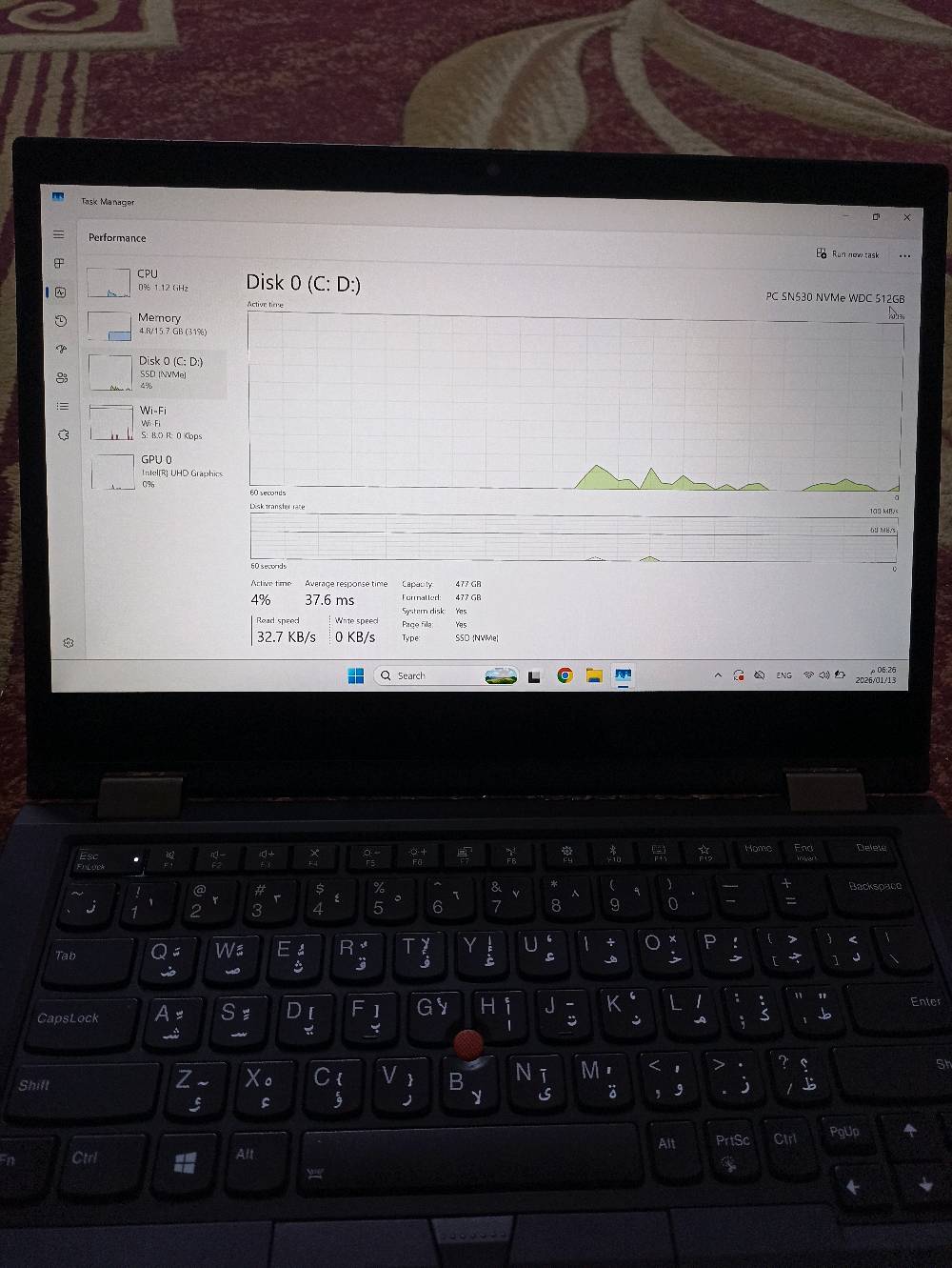 هارد SSD M.2 2230
حجم الهارد 512 گيگا
مفحوص و بداخلة وندوز 11 
العنوان بغداد - الكريعات 
السعر 60 الف وبي مجال حگ الجية