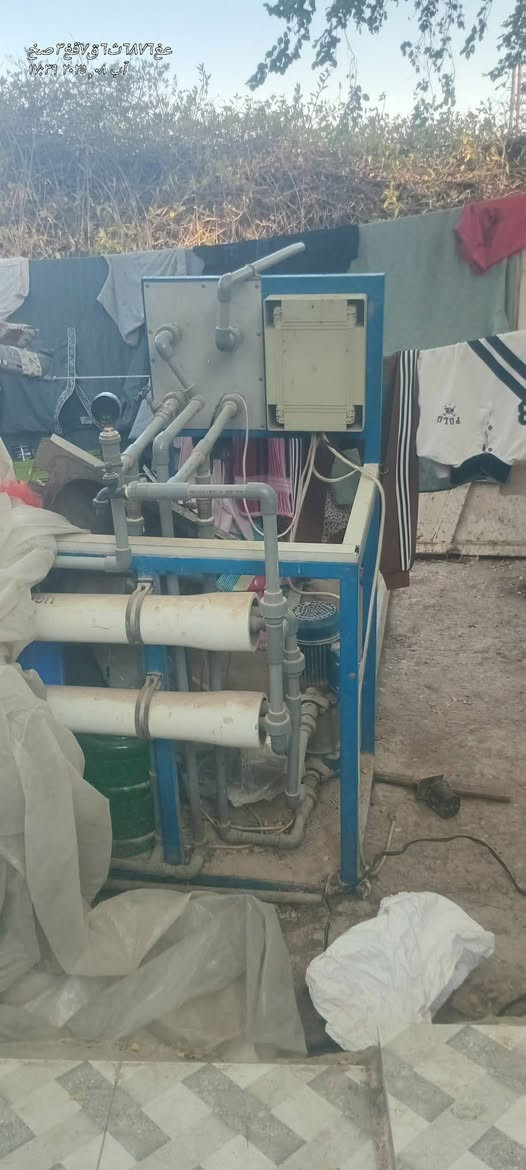 السلام عليكم
منظومه تصفية المياه R.o مستعمله 
للبيع أنتاج فالساعة 500لتر  
المكان بغداد 
***********
