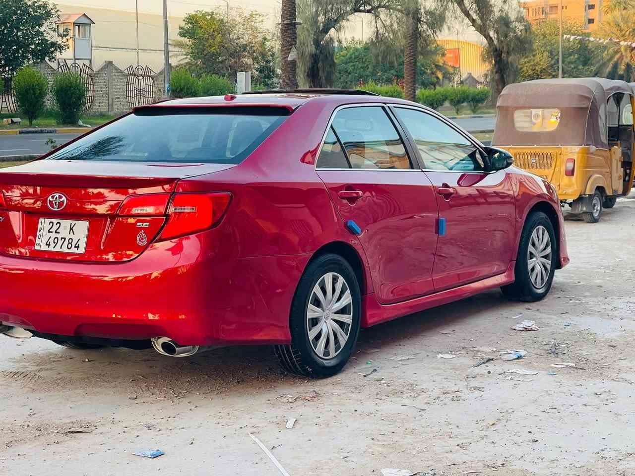 تيوتا كامري 2013 وارد امريكي بيهة حادثهة  جاملغ وبنيد
ومصلحات نفسهن وبل عراق قطعتين بدون تبديل والباقي مكفول  
فول موصفات واحد على واحد 
رقم اربيل تحويل مباشر سنوية جديدة

6 سلندر.  سلايت. بصمات ابواب بصمة.  كشنات جلد وكهرباء   وتدفئة وتبريد.  شاشة كامرة حساسات امامي خلفي 
رادرات جانبية  تحكمات استرين جيهتين شفتات استرين 
مثبت سرعة. مانع انزلاق نضام اسبورت نضام ايكو وبعد بيهة موصفات 
السيارة جاهزة من كلشي تخم تاير مكينة صدر امامي خلفي 
تبريد كهربايات كلهة جاهزة 

مكاني بغداد  الدوره السعر (129) وبيها مجال  (***********)
