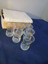 سيت أستكان روسي + سيت كلاص أبو العصافير السعر 25 الف قفل للاستفسار الت...