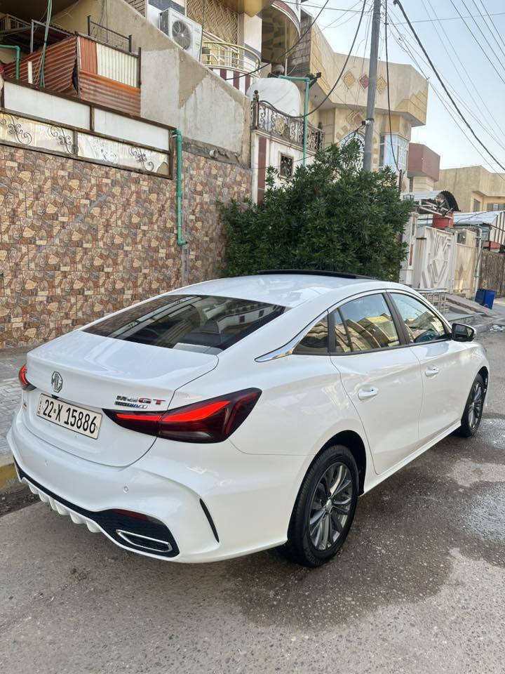 ام جي جيتي اصل 2025 خليجي رقم اربيل تحويل او وكاله مكفول صبغ ضربه تبديل بارد ماشيه 10km
فول 1/1 موصفات جيتي 
 حساسات امامي خلفي كامرات 5 كشنات جلد  فتحه لد امامي خلفي شاشه مري شفط بصمه تشغيل باقي موصفات معروفه سعر 128 وبيه مجال بسيط لشراي *********** بيع او مراوس
