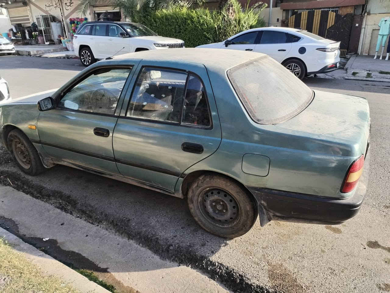 نيسان صني 92 محرك كير لاصرف ولانفخ كاربون بنزين رقمي ***********
