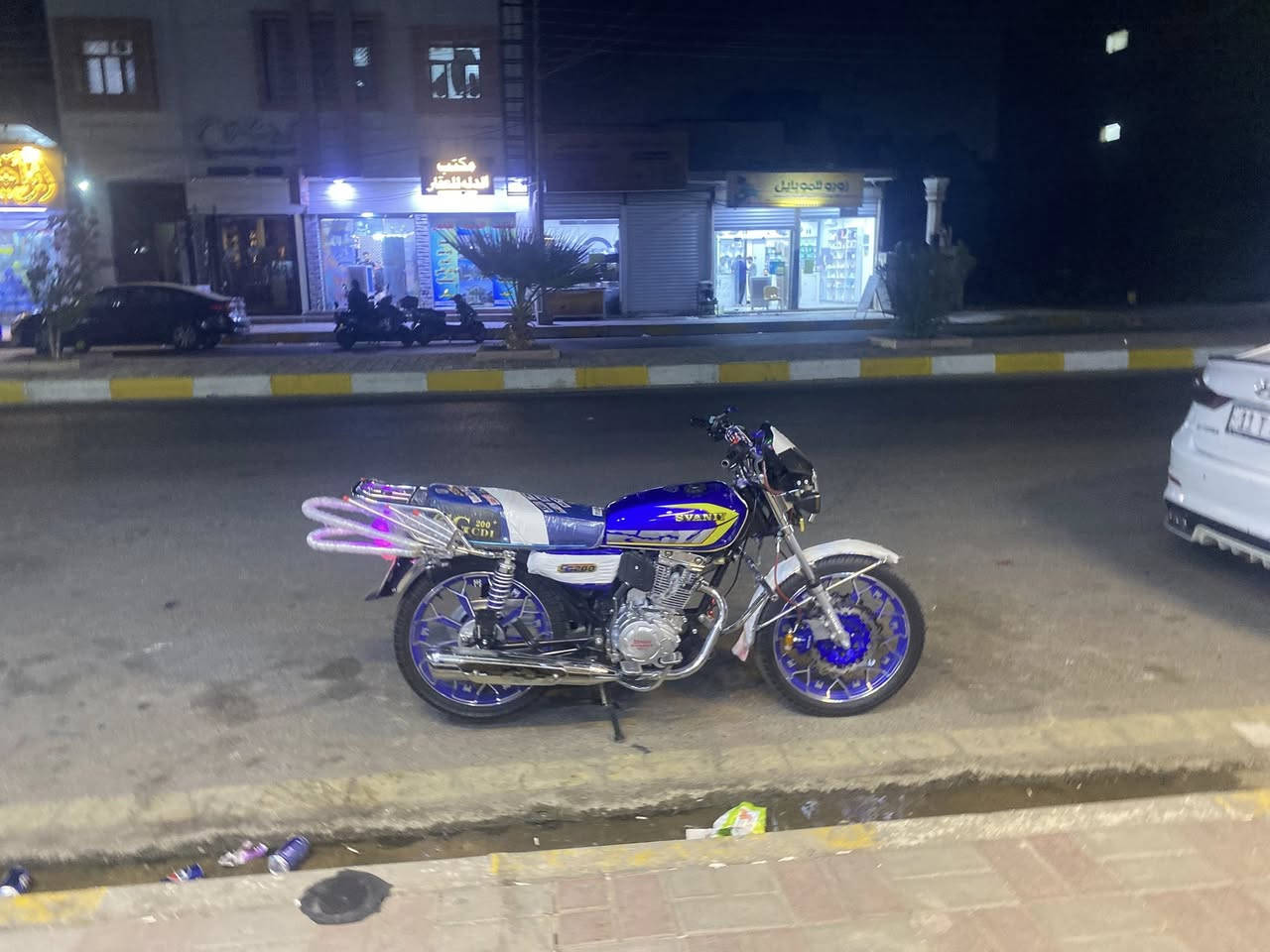 السلام عليكم من رخصه الادمن
دراجه ايراني للبيع موديل 2025 

بعده زيرو محرك 200 

مجمبز كامل ربع متصرف عليه

السعر 900 

الاستفسار عله الرقم ***********

ملاحضه واتساب موجود
