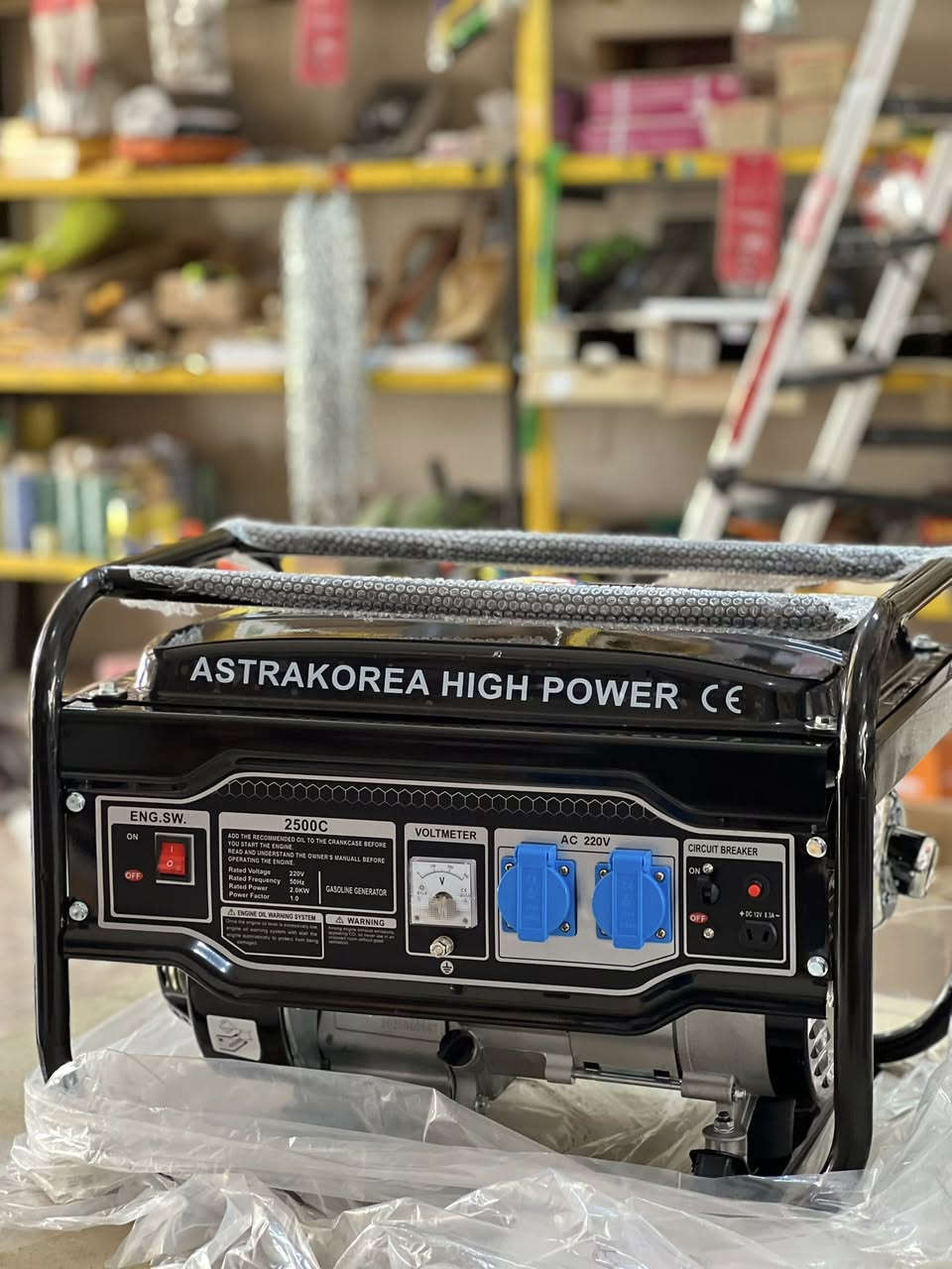 🚨 عرض خاص لفترة محدودة 🚨
⚡ تريد كهرباء مستقرة بدون وجع راس؟ ⚡

🔌 مولدة ASTRAKOREA HIGH POWER 2500 واط

السعر : 195 الف 🔥🤩
مع توصيل مجاني جميع محافظات 🚚📍

حل انقطاع الكهرباء 💪

✅ قوة 2500 واط حقيقية 10 أمبير 
✅ محرك 4 ستروك اقتصادي
✅ تشغل براد + تلفزيون + إنارة بكل راحة
✅ عداد فولت + مخارج مزدوجة
✅ صوتها مقبول واستهلاكها قليل

🔥 مناسبة للبيت، المحلات، الكرفانات، والمواقع

💰 السعر:195,000
🚚 توصيل مجاني

📞 للحجز السريع: ***********

📍 الرمادي – 5 كيلو
مجمع الإحسان للعدد اليدوي

