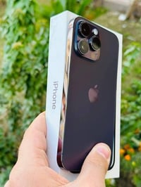 14 برو ماكس للبيع دبل سيمكرت ذاكرة 256  بطارية (80)🔋 نظافة   مبدل شاشة...