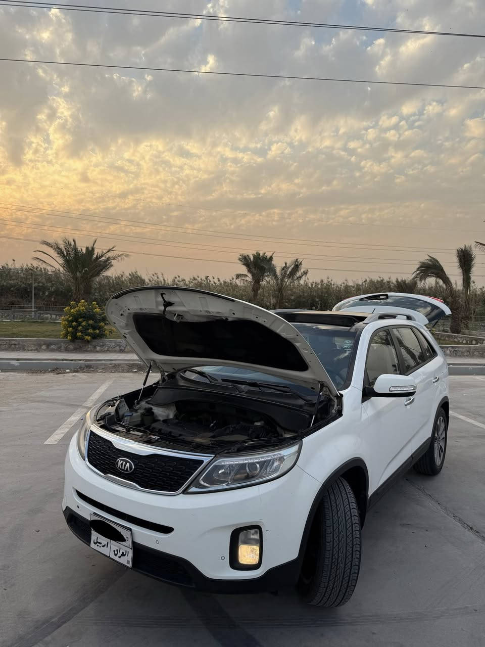 السلام عليكم ورحمة الله وبركاته
على بركة الله سورنتو خليجي مكفول كفاله عامه 
للبيع،مراوس
الرقم :اربيل بسم شركة 
المديل :2014
اللون:ابيض 
حجم المحرك :2400دوش 
عدد مسافه مطوعه 201734KM
كير :6نمر 
مواصفات/فول 1/1
عده بصمه؟؟سويج 
1-بنوراما كامله 
2-تحكم ستيرن فول +سايدبريك عادي 
3-كشنات مخمل  +كهرباء 
4-عدد مقاعد 7+كهرباء 
5-عدد فتحات تبريد 3قطع 
6-تحديد مسار+مري شفط 
7-كامرة بلادية  +حساس امامي خلفي 
8-ويل كروم ستيل ١٩ +5ويل كب 
9- بردات بلادية +بلوتوث 
10-شاحن وايرلس 
11- بيها GPS+بعد بيه مواصفات 
العنوان:النجف الاشرف 
السعر 165$
الاستفسار او الاتصال او واتساب 
***********
***********
