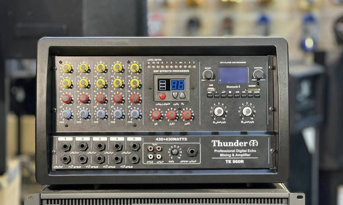 جهاز مكسر تندر 860
خطين جديد 
سعره700
وبي مجال 
***********
