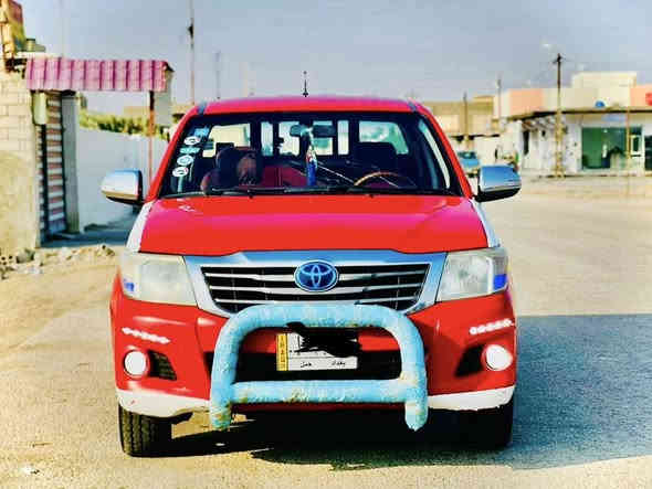 السلام عليكم تيوتا هايلوكس ناصيه 2015سياره جديده مكفوله بيه جاملغ اصلي مبدل بدون دواخل فتح وشد محرك مامفتوح كير اوتماتيك حداديه جديده تخم تاير جديد رقم بغداد دولي تحويل مباشر السعر 200 وبيه مجال للشراي استفسار اتصال 📞 
***********
***********
