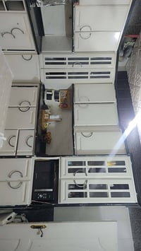 كاونتر كامل مع غساله صحون مع فرن بي دي اف ومرمر سعر 1.900 07800140091