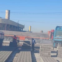 معمل بلوك ابو غفران • بلوك 20×40 • الفلوجة حي صناعي