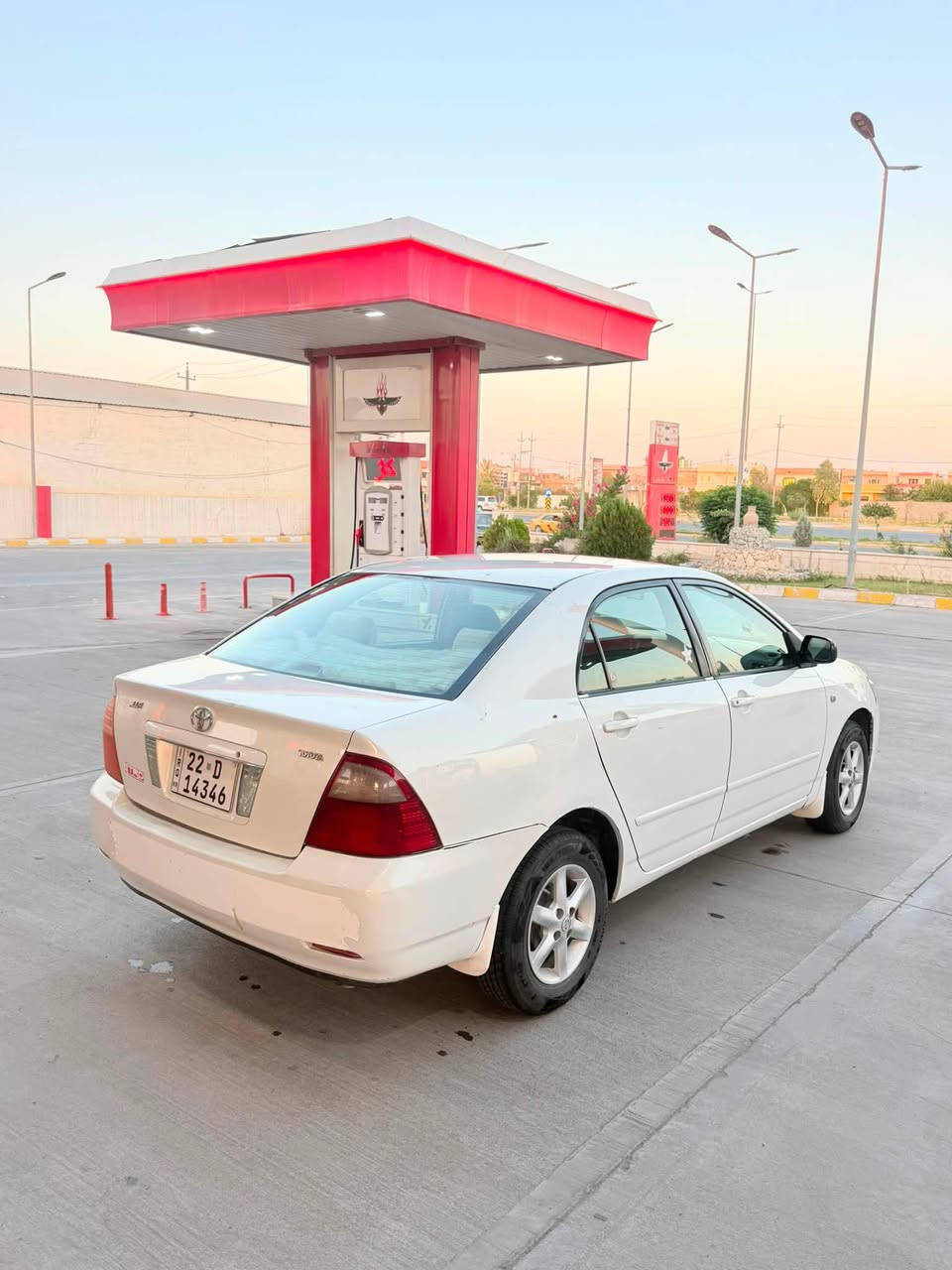كورلا 2007 خليجي السعر 77$❤️لون ابيض صدفي رقم اربيل دولي سنوية رقم كلها جديد گير محرك بدون اي عيب شرط الفحص سياره بيها ٥ قطع صبغ بدون دواخل بجم كبس بدون بارد سياره حلوة جاهزه الشراي يخابر مكاني كركوك داخل المدينة 
***********
