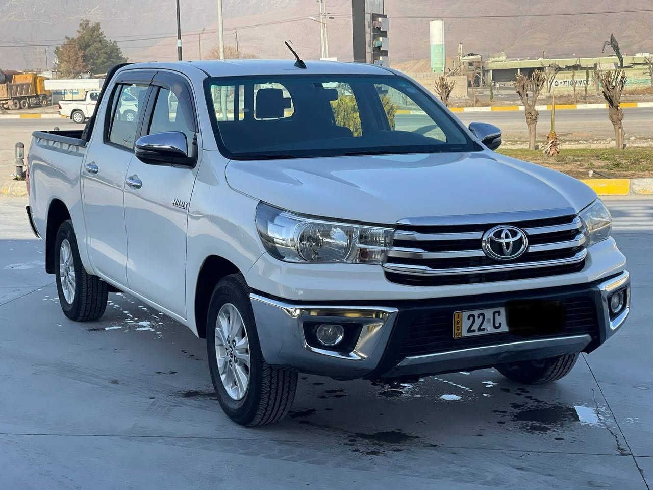 تۆیۆتا هایلۆكس 2019 شەریكە جیهان
گێر تۆماتیك 
دوو كوشن تەبرید و شاشە وكامیرە 
حساس ویل كەپ یەدە نیكل
كەمێك بن دۆسەی لای سەكن بۆیاخە
دوو شوێن تعدیلی هەیە
١٩٠هەزار ڕۆشتووە
سنوی نوێیە تاكو كۆتایی ٢٠٢٩

سـعـر : لە کۆمێنت داوابکە ڕاستەوخۆ بۆت دێت 📥 

گێڕ و مەكینەی بەشەرت نەكراوەتەوە و تاقم تایەی نوێیە
هیچ کێشەیەکی تێدا نییە 

ژمارەی خاوەنەکەی 
***********
