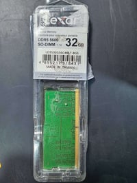 رام ٣٢جيجا • ليكسار • DDR5 ٥٦٠٠