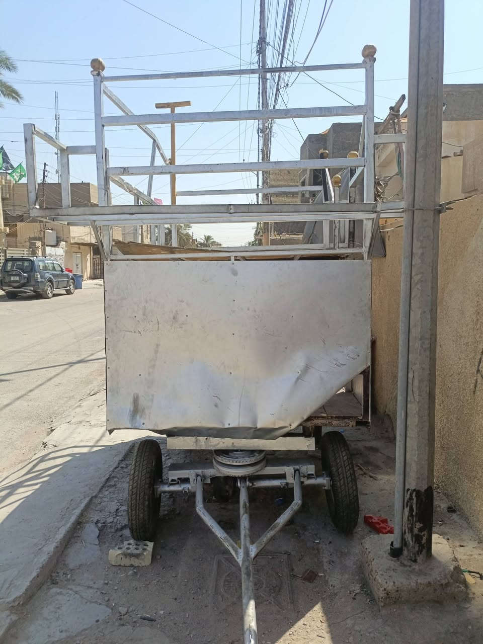 عربانة موكب جاهزة للبيع 
مكاني بغداد استفسار ‏‪***********‬‏
